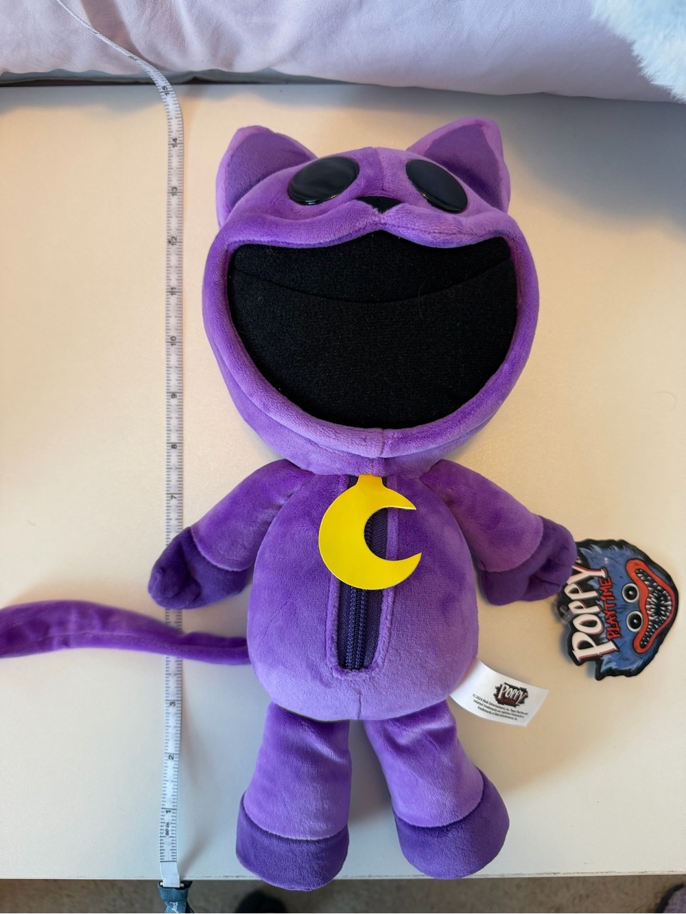NWT Poppy Playtime Catnap Purple Cat 14” Plush Toy - Picture 6 of 6